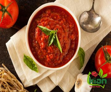 Buy large tomato paste + introduce the production and distribution factory